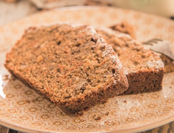 Bizcocho con harina de espelta y zanahoria recetas