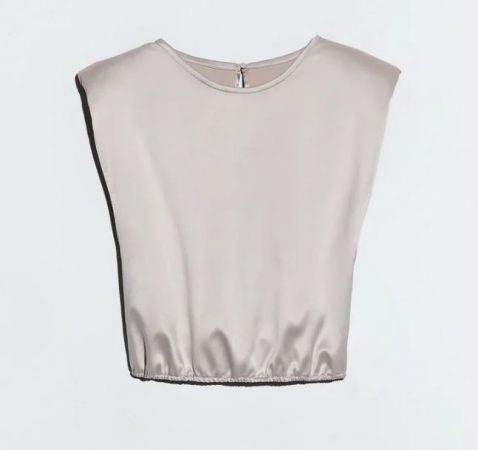 CAMISETA SATINADA HOMBRERAS 