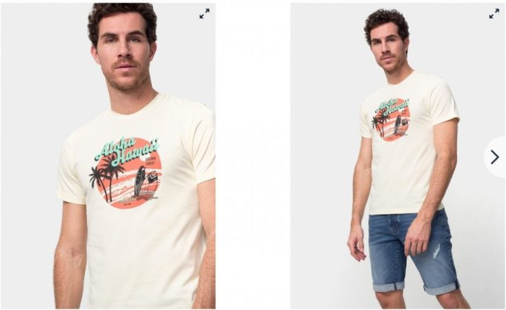 camiseta estampada Tex de Carrefour