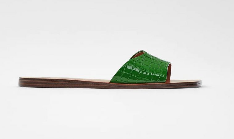 chanclas de Zara tendencia