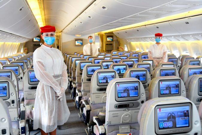 Los mejores consejos para prevenir el coronavirus en un avión 