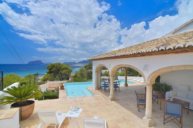 casas rurales piscina moraira