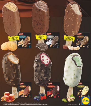 Doble cobertura helados Lidl