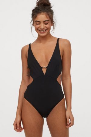 bañador  high leg h&m