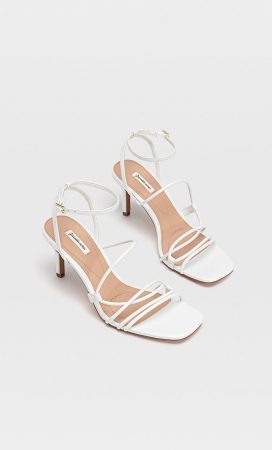 sandalias tacon alto stradivarius
