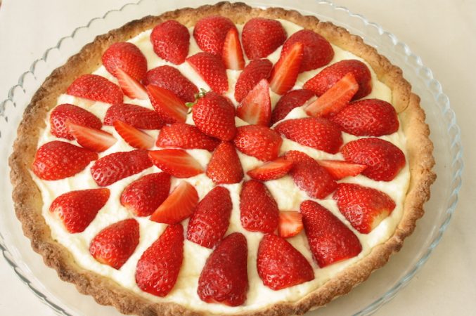 tarta de fresas de Mercadona