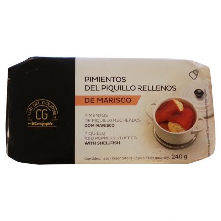 pimientos piquillo rellenos marisco