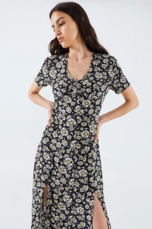 vestido estampado sfera