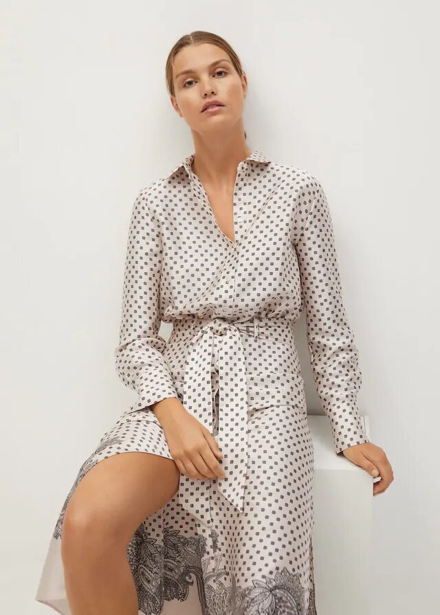 vestido camisero