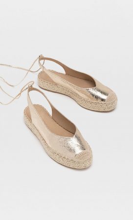 esparteñas atadas stradivarius