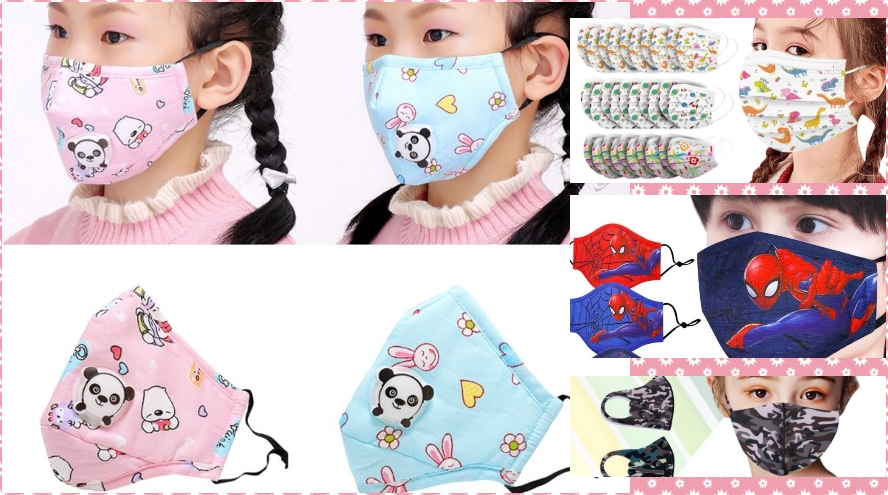 (OK)Aliexpress: mascarillas para niños para preparar la vuelta al cole