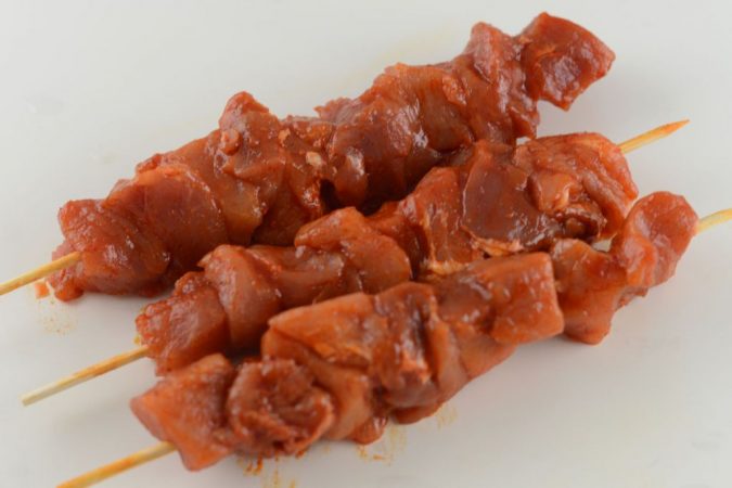 pinchos de cerdo
