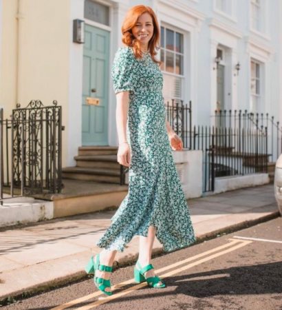 vestido floral instagram primark