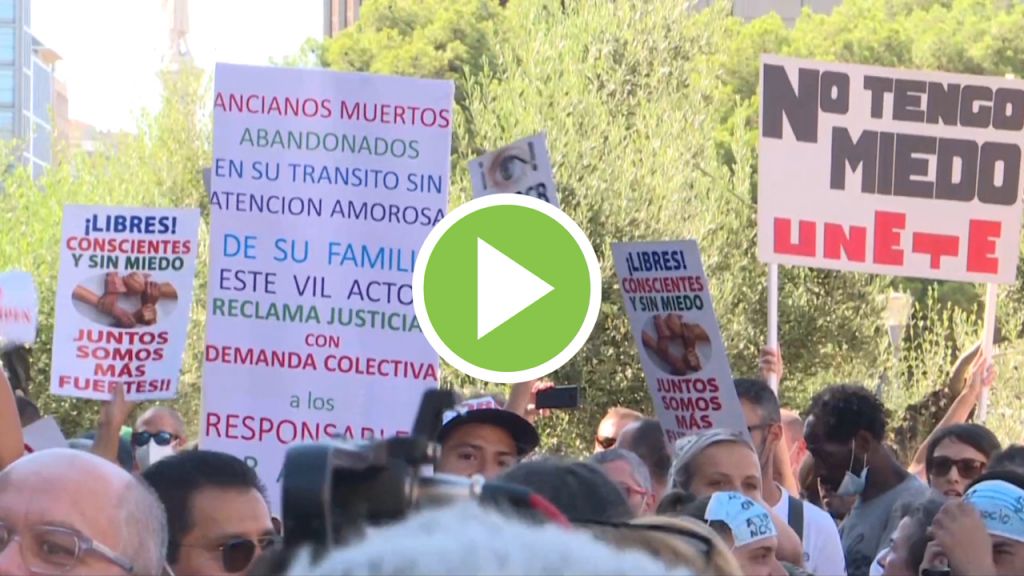 Los expertos opinan sobre la manifestación contra el uso obligatorio de la mascarilla