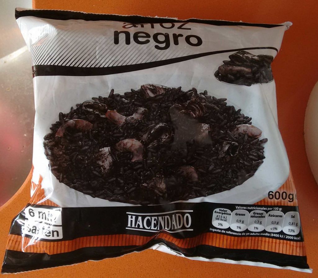 arroz negro mercadona