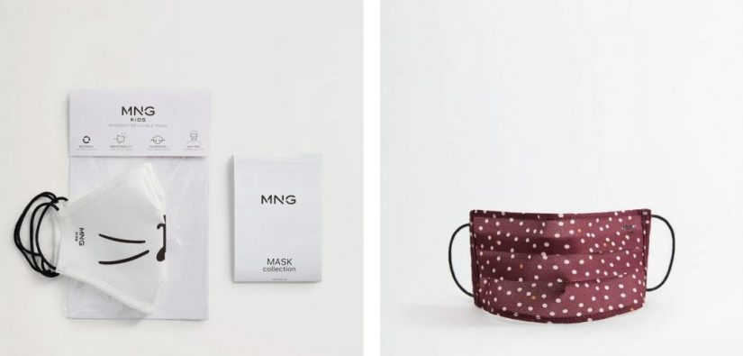 mascarillas para niña