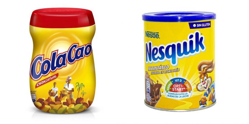 Nesquik vs Cola-Cao, Mercadona, Lidl, Carrefour
