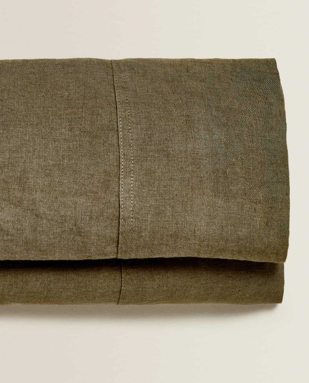 Sábana Kaki Zara Home
