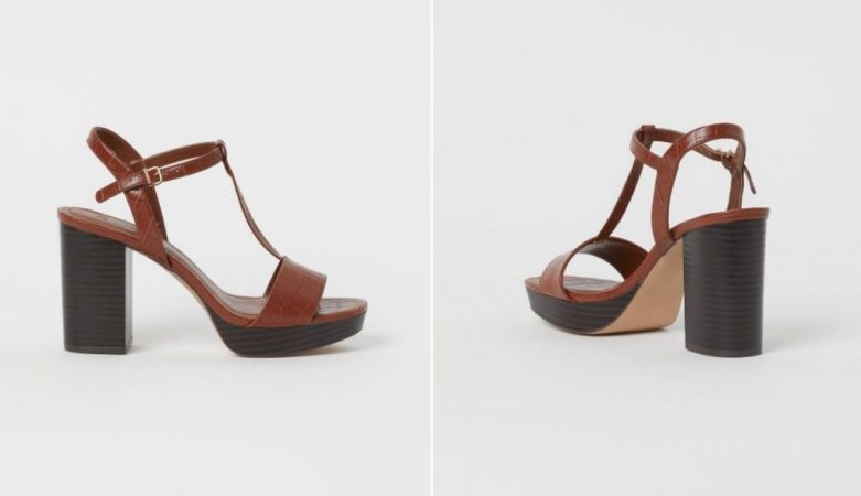 Sandalias H&M, Stradivarius