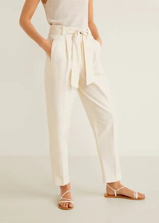 pantalon lino