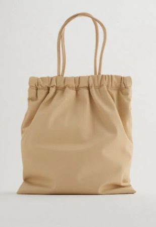 bolso fruncido zara