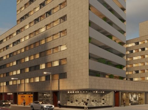 La futura promoción Atalaya de AEDAS Homes en Pamplona.