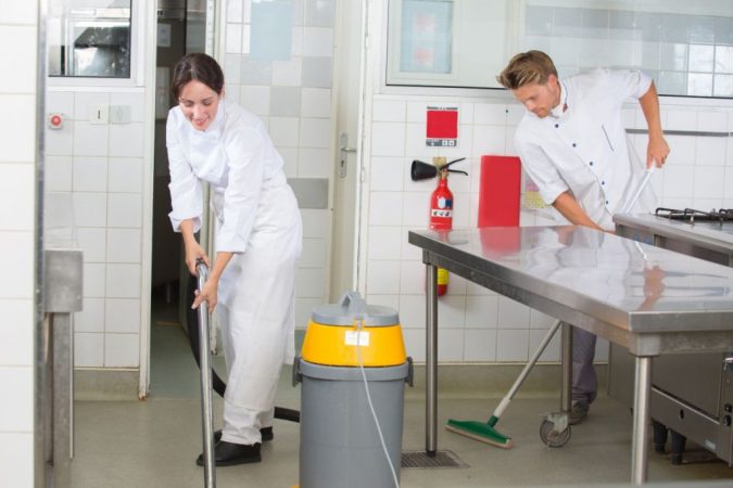 limpiar cocina