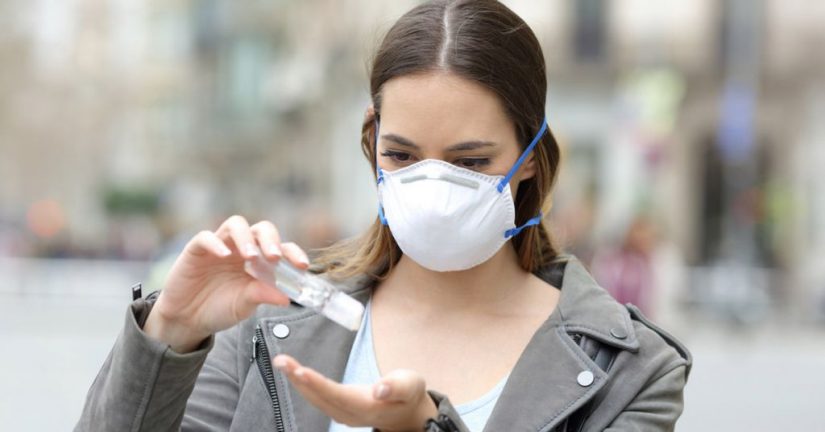 Busca mascarillas que te protejan  