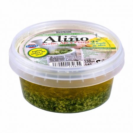 aliño aceite ajo perejil