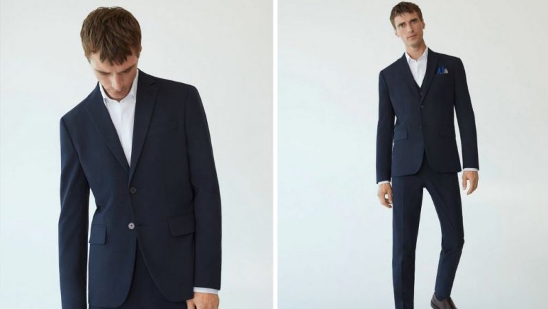 americana hombre Mango