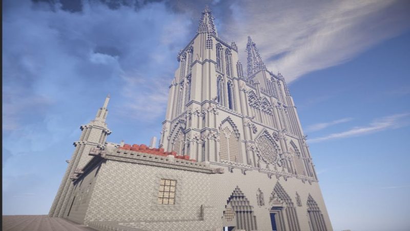 Catedral de Burgos Minecraft
