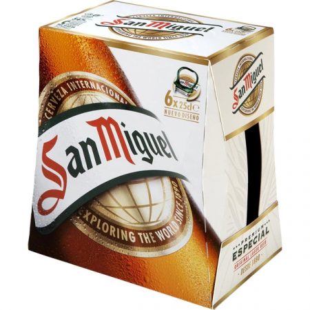 cerveza San Miguel, El Corte Inglés