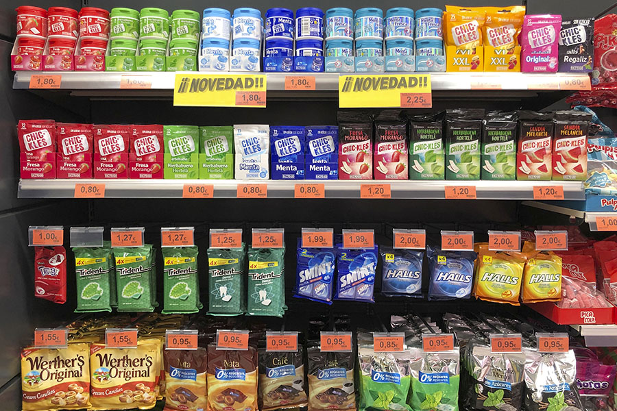 chicles Xilitol Mercadona