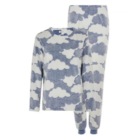conjunto pijama nubes