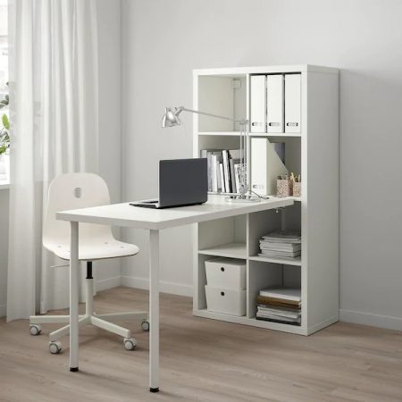 estantería-escritorio Kallax Ikea