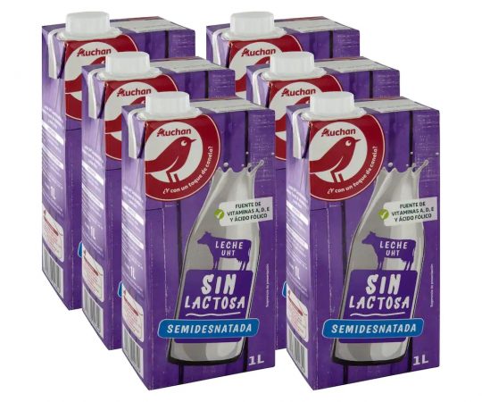 leche sin lactosa