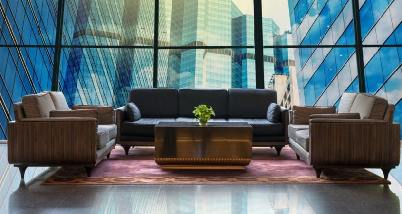 lobby hotel del futuro