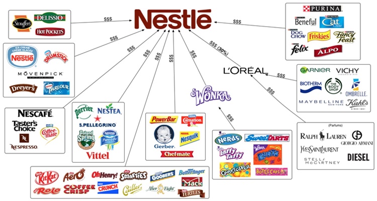 Nestlé, marcas de éxito