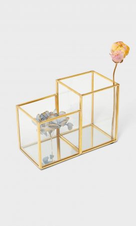 organizador cristal stradivarius