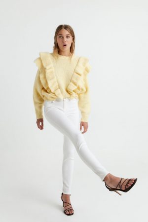 pantalones skinny push up sfera