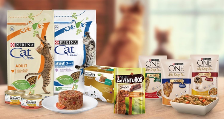 Gatos comida Nestlé, Purina
