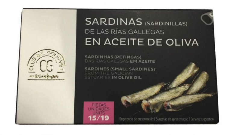 sardinas club del gourmet EL Corte Inglés