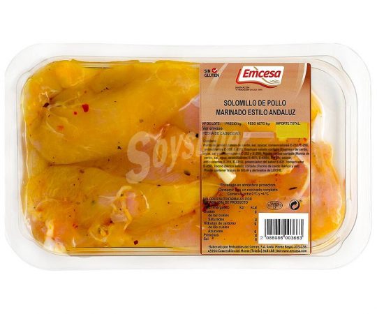 filetes de pollo