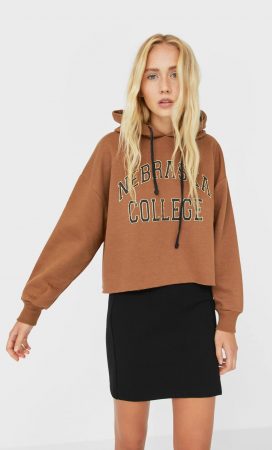 sudadera nebraska college 