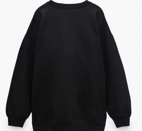 sudadera oversize zara