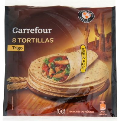 tortitas de maíz Carrefour