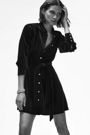 vestido terciopelo zara