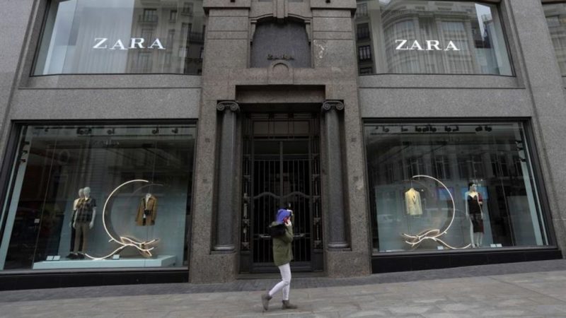 tienda inditex cerrada