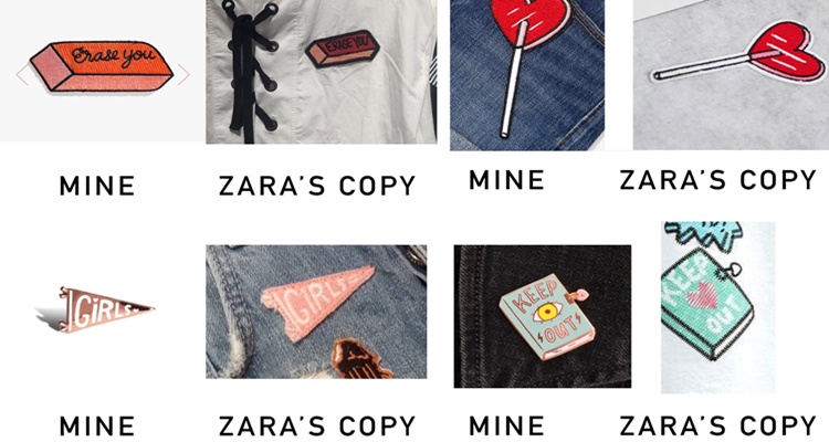Zara copia Tuesday Bassen