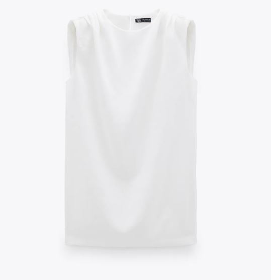 vestidos zara hombrera fluidos oferta